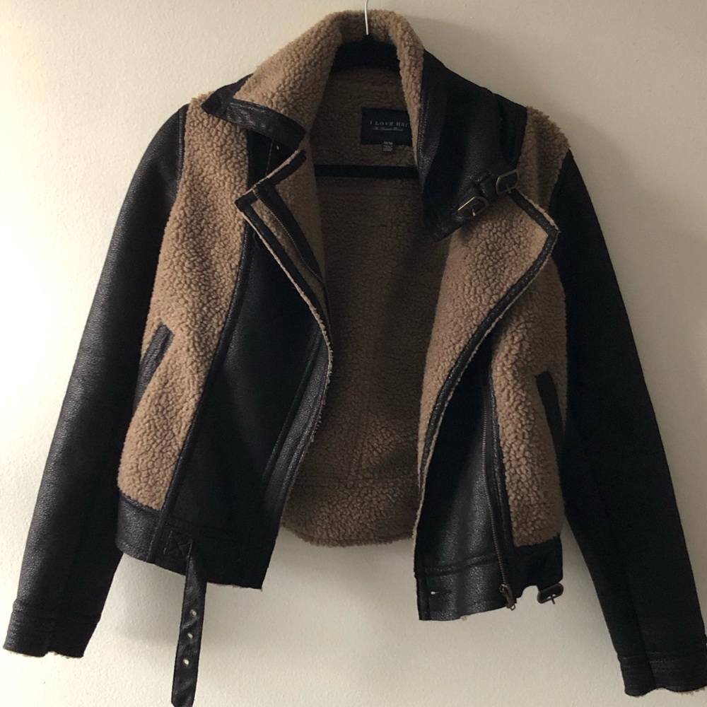 forever 21 i love h81 jacket